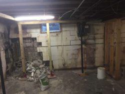 Bowed Wall Repair in Racine